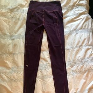 Lululemon Purple Hi-Rise Leggings